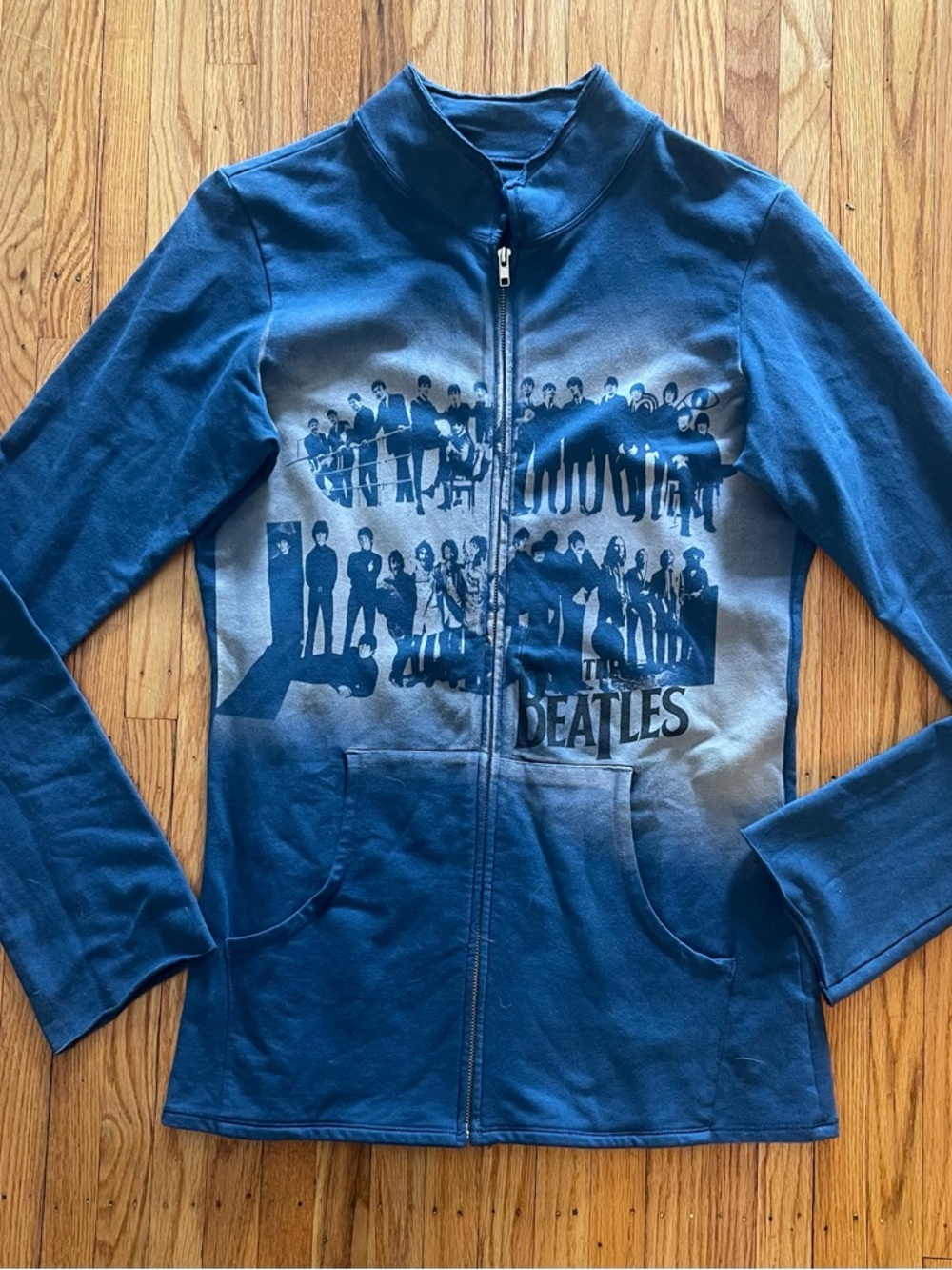 The Beatles Indigo Zip Jacket size L